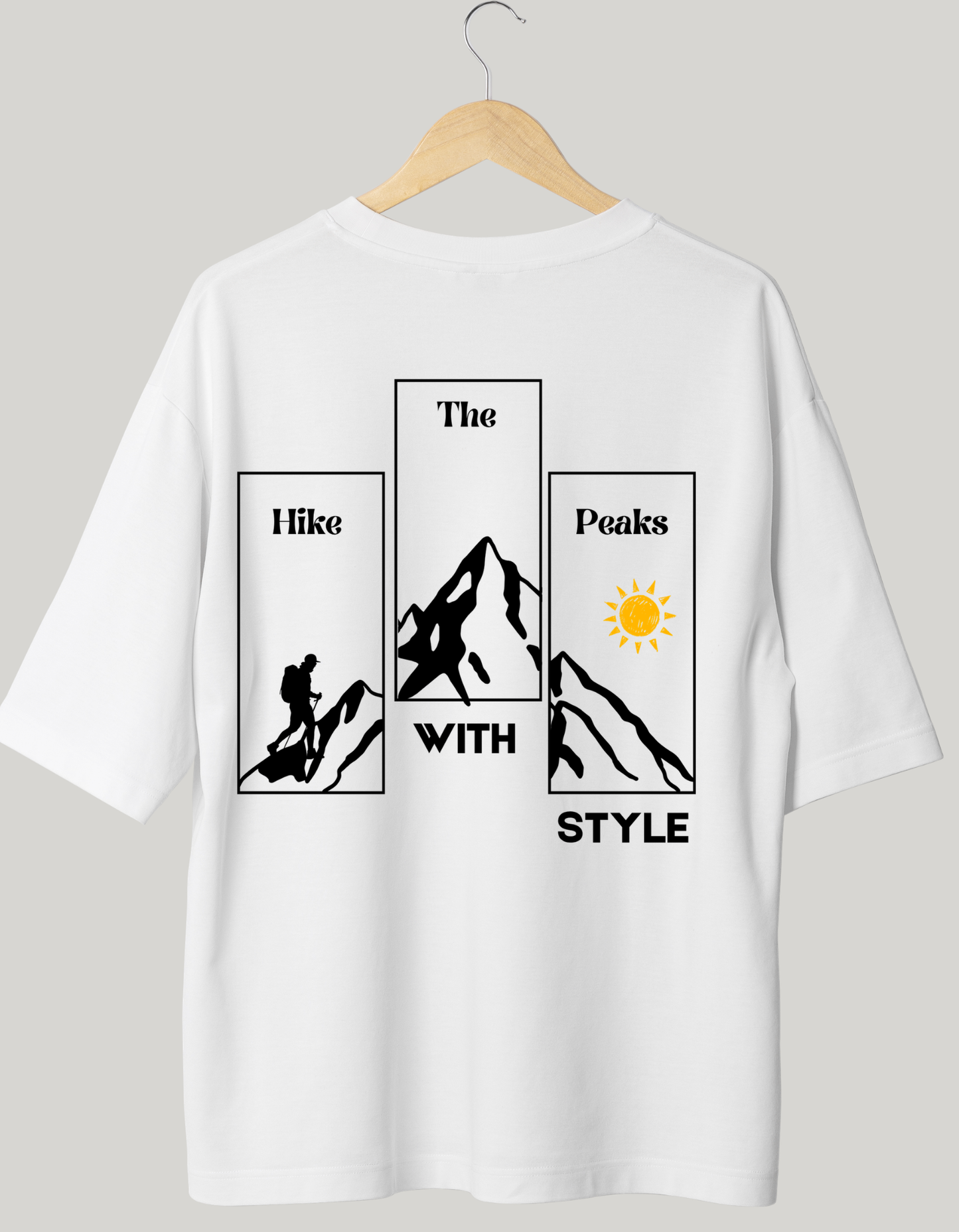 "THE JOURNEY" OVERSIZE T-SHIRT
