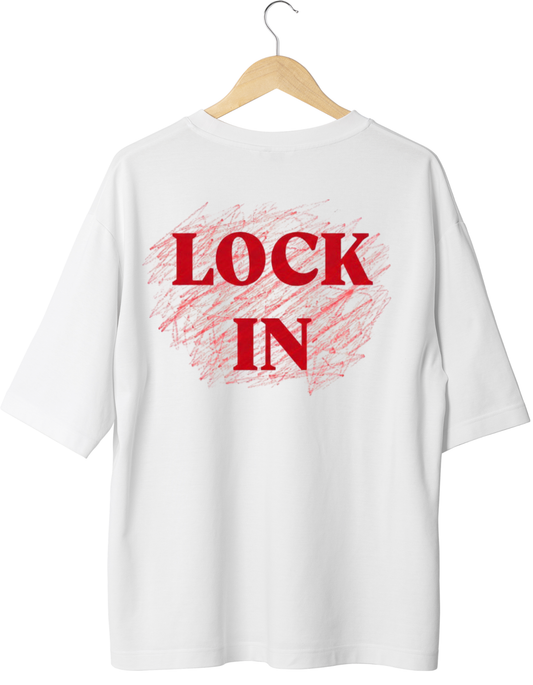 "LOCK IN" - OVERISZE T-SHIRT