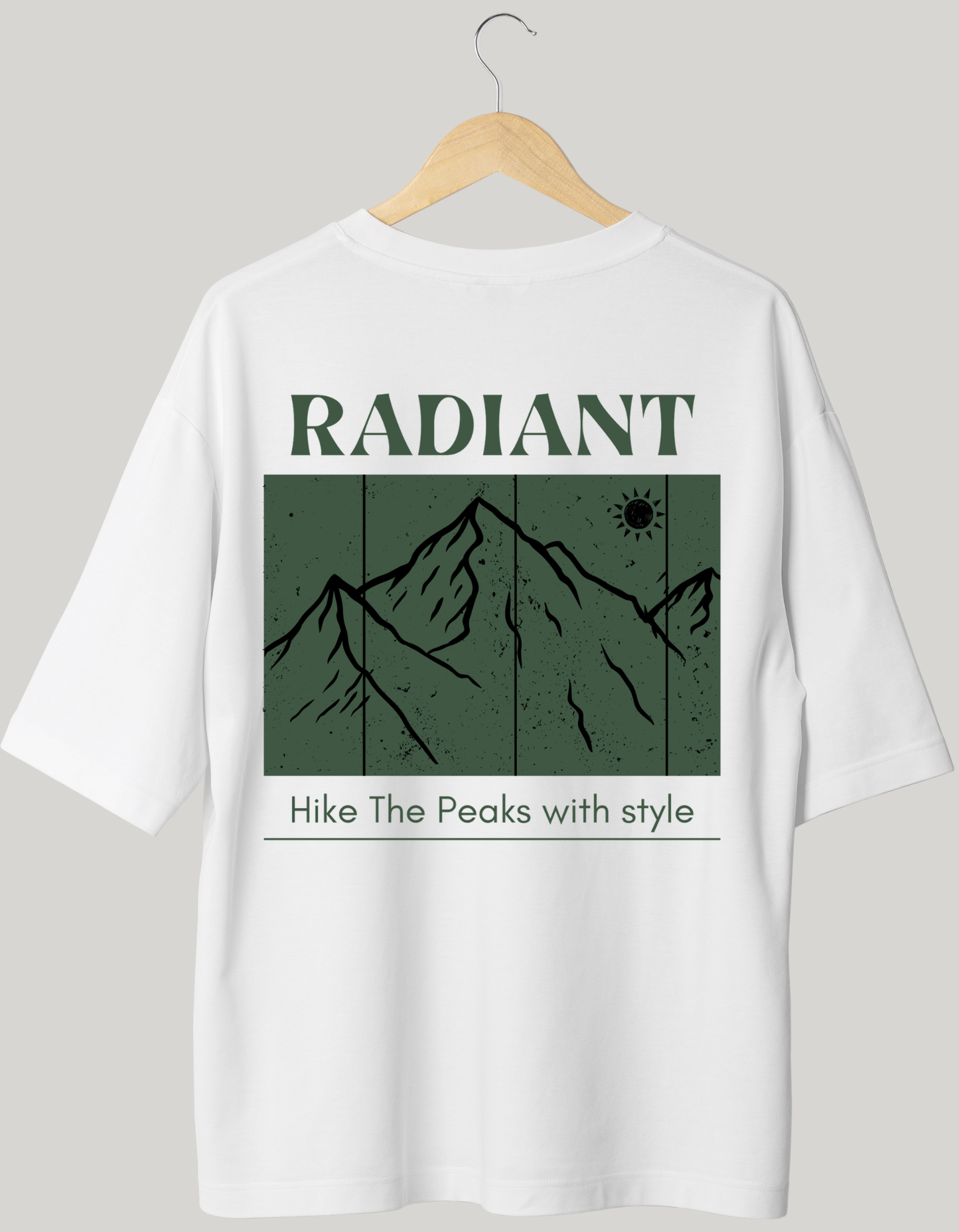 "THE SUMMIT" OVERSIZE T-SHIRT