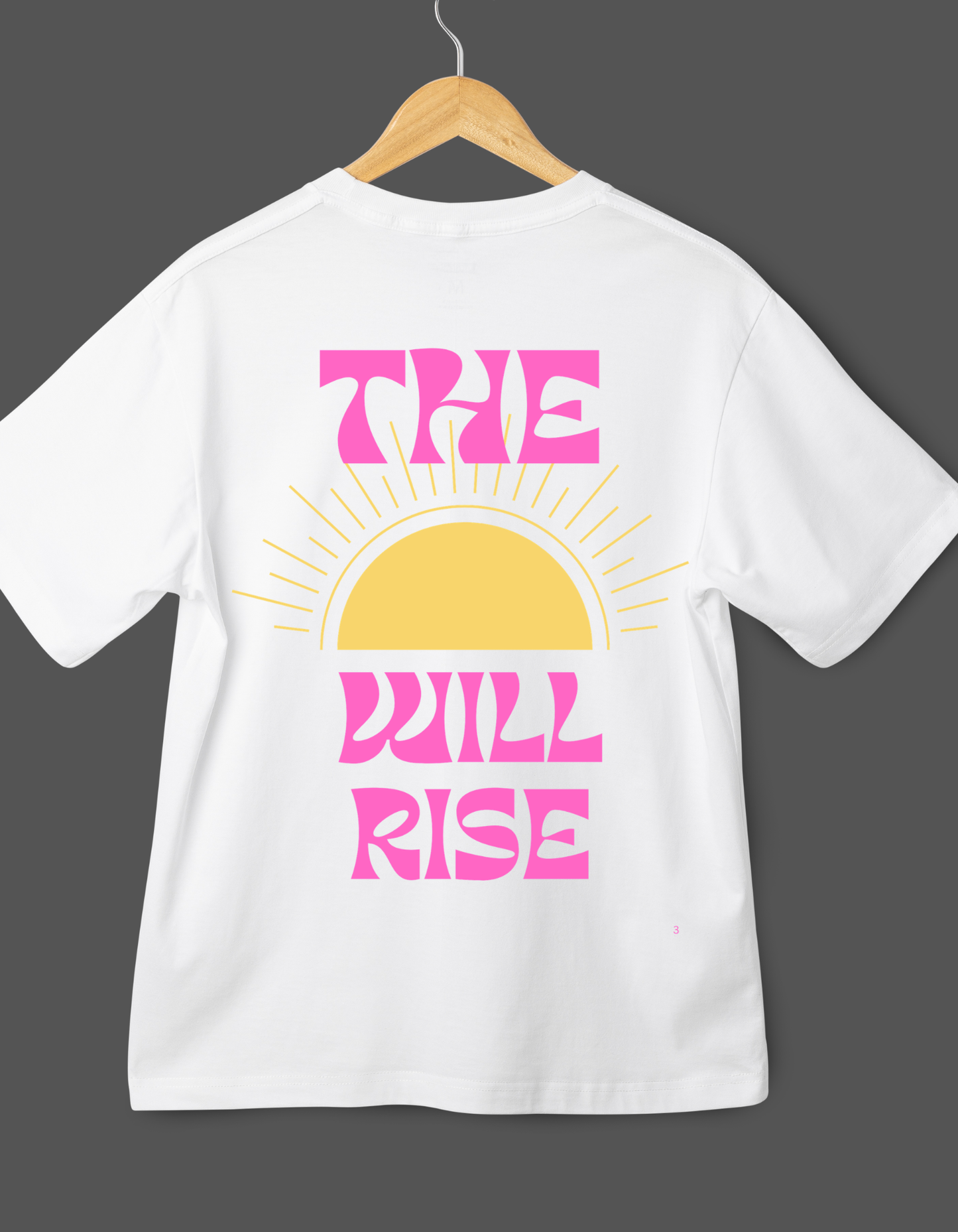 "THE SUN WILL RISE" - OVERSIZE T-SHIRT