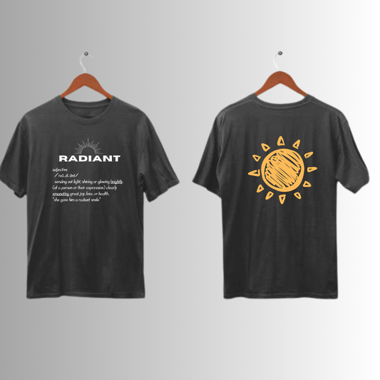 Radiant Definition Oversized T-Shirt – 220g Premium Cotton