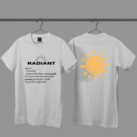 Radiant Definition Oversized T-Shirt – 220g Premium Cotton