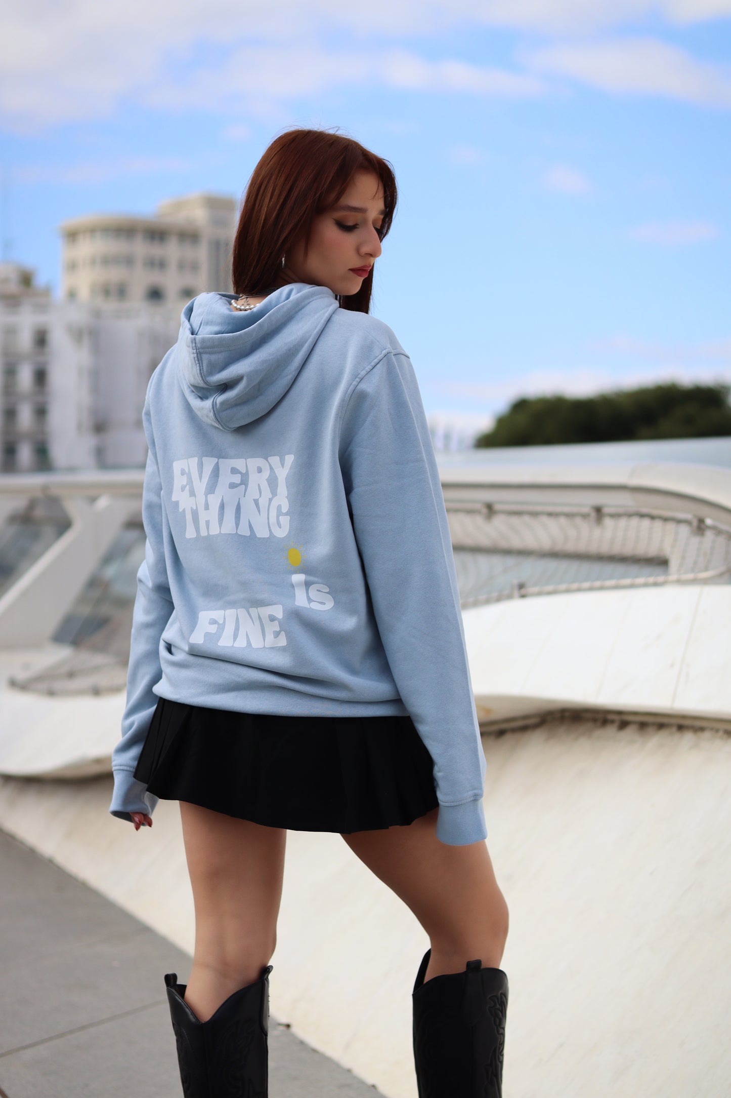 “EVERYTHING IS FINE” HOODIE
