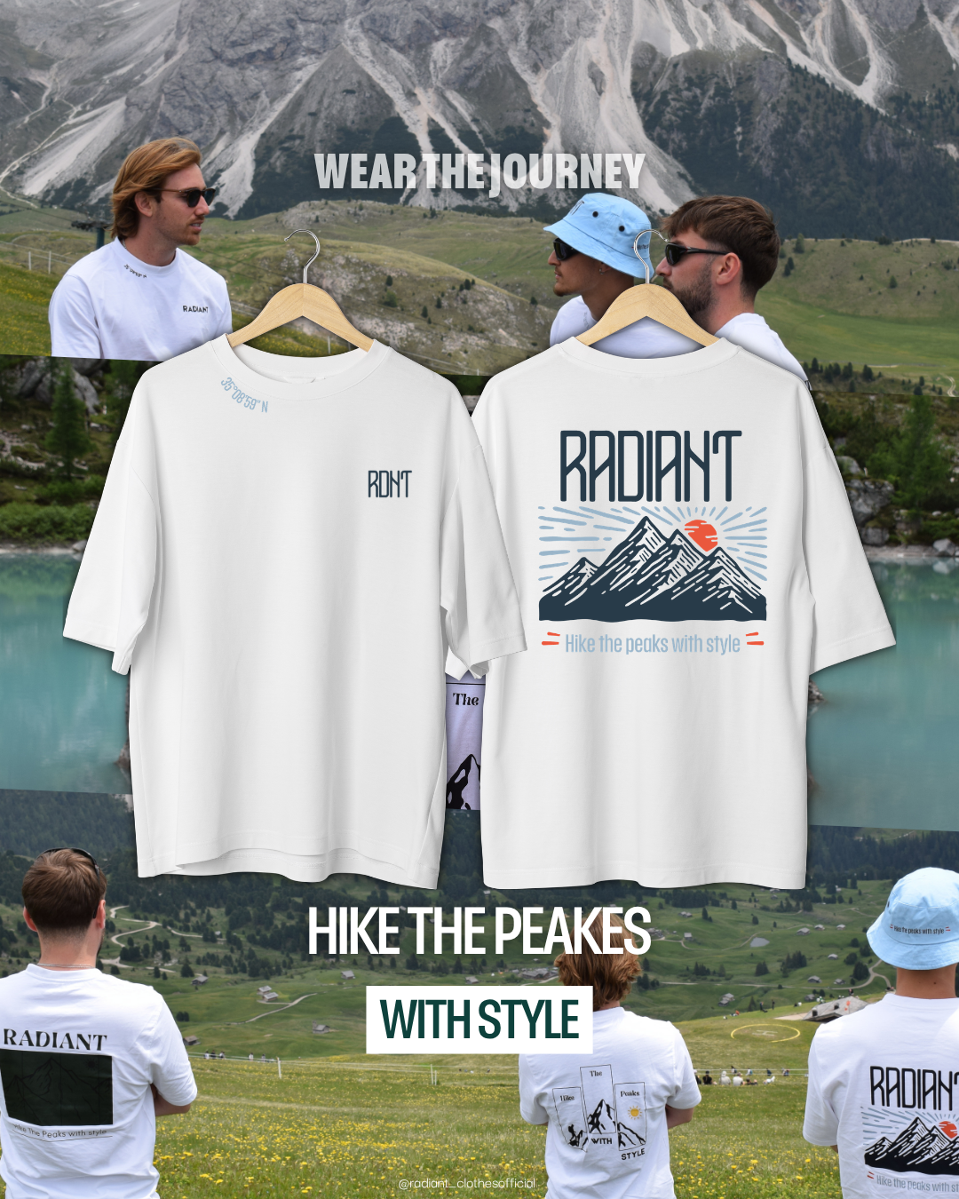 "THE HORIZON" OVERSIZE T-SHIRT