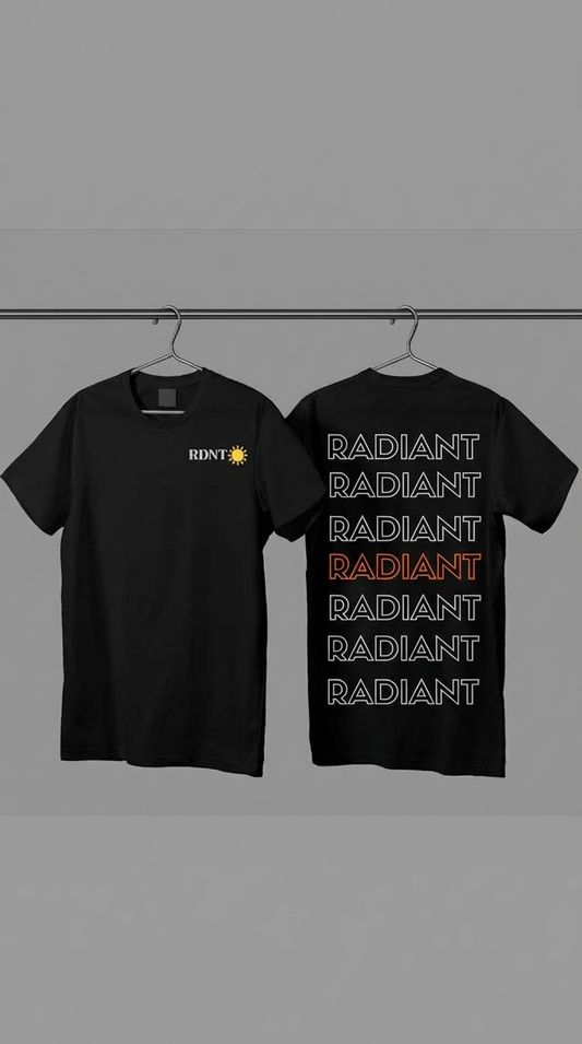 Big Radiant Backside T-Shirt – 220g Premium Cotton